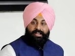 Punjab education minister Harjot Singh Bains. (HT File) Punjab education minister Harjot Singh Bains. (HT File)