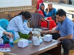 Residents say many had diarrhoea earlier, with initial suspicion of contamination. Authorities now probing multiple transmission routes alongside water safety. (Parveen Kumar/HT)