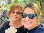 Journalist and television host Savannah Guthrie with her 84-year-old mother Nancy Guthrie the r of U.S.