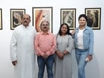Puneet Katyayan (extreme left) at the photo exhibition Gajanan underway at Kala Srot Art Gallery in Lucknow Puneet Katyayan (extreme left) at the photo exhibition Gajanan underway at Kala Srot Art Gallery in Lucknow