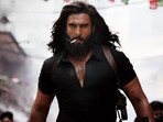 Ranveer Singh in a still from Aditya Dhar's spy film Dhurandhar. 