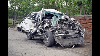 District logged 551 fatal crashes in 2023-24. NH48 had 156 fatal crashes at 45 points, highest among identified accident-prone corridors in the district. (HT Archive) District logged 551 fatal crashes in 2023-24. NH48 had 156 fatal crashes at 45 points, highest among identified accident-prone corridors in the district. (HT Archive)