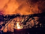 The explosion affected an area in the radius of around 50 square meters. 