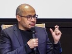 DeepMind CEO Demis Hassabis at the India AI Impact Summit. (PTI)