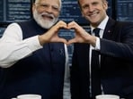 French President Emmanuel Macron shared an AI-generated photo with PM Modi.