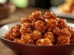 The firecracker chicken popcorn is low in calories but high in protein. 
