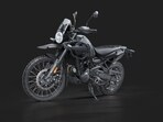 Royal Enfield Himalayan 450 now comes with an updated side stand which makes the motorcycle not lean so much. 