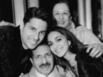 Sidharth Malhotra and Kiara Advani with Rimma Malhotra and Sunil Malhotra Sidharth Malhotra and Kiara Advani with Rimma Malhotra and Sunil Malhotra
