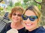 Journalist and television host Savannah Guthrie with her 84-year-old mother Nancy Guthrie.