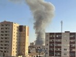 US Iran tensions highlights: The visuals of the fire were shared by several internet users.