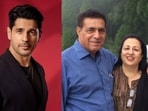 Sidharth Malhotra and his parents Sidharth Malhotra and his parents