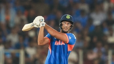 All-rounder Shivam Dube once again proved his worth as India secured a 17-run win, keeping their unbeaten run intact. Dube starred with the bat, smashing a quick half-century to set a competitive total, and then chipped in with two crucial wickets to derail the Netherlands’ chase. (ANI) All-rounder Shivam Dube once again proved his worth as India secured a 17-run win, keeping their unbeaten run intact. Dube starred with the bat, smashing a quick half-century to set a competitive total, and then chipped in with two crucial wickets to derail the Netherlands’ chase. (ANI)