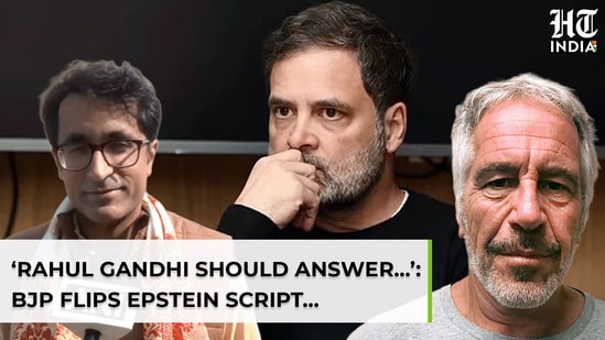 BJP counters Congress amid Rahul Gandhi’s Epstein allegations