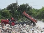 According to MCD estimates, Delhi generates over 6,000 tonnes of C&D waste daily (HT)