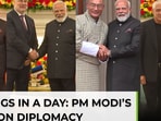 PM Modi meets 4 PMs, 3 Presidents, 2 CEOs in one day on AI Summit sidelines PM Modi meets 4 PMs, 3 Presidents, 2 CEOs in one day on AI Summit sidelines
