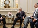 India’s External Affairs Minister S. Jaishankar (right) met with executive director of International Energy Agency Fatih Birol, in Paris, France, on January 5. (ANI) India’s External Affairs Minister S. Jaishankar (right) met with executive director of International Energy Agency Fatih Birol, in Paris, France, on January 5. (ANI)