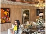 Jai Madaan's home features intricate ceilings, zodiac furniture, and traditional motifs, all designed according to vastu shastra. (Instagram/ GoodHomes Magazine)