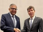 N Chandrasekaran, Chairman, Tata Sons and Sam Altman, CEO of OpenAI. (Official image)