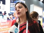  Neha Singh stirred a row after he said that a robodog, which was China-made, had been developed by the students of Galgotias University.