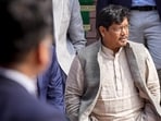 New Delhi: Meghalaya Chief Minister Conrad Sangma during his recent visit to Parliament in New Delhi (PTI FILE)