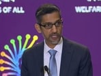 Pichai said the progress shows what’s possible when humanity dreams big, and no technology has me dreaming bigger than AI. (PTI photo) Pichai said the progress shows what’s possible when humanity dreams big, and no technology has me dreaming bigger than AI. (PTI photo)