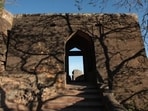 The Shivneri Fort in Pune, Maharashtra. (HT File) The Shivneri Fort in Pune, Maharashtra. (HT File)