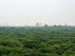 The bench, also comprising justices Joymalya Bagchi and Vipul M Pancholi, said, “Even if it is to be increased to 50 metres, we will not stop it because it is for the paramilitary forces.” (HT Archive)