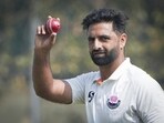 The performance of J&K’s Auqib Nabi, who has taken 55 wickets at an average of 12.72, deserves recognition, at least in red-ball cricket. (PTI)