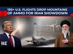 Two US carriers, dozens of warships, hundreds of jets and over 150 cargo flights are already in theater, and sources say another 50 F‑35s, F‑22s and F‑16s are racing toward the Gulf. Two US carriers, dozens of warships, hundreds of jets and over 150 cargo flights are already in theater, and sources say another 50 F‑35s, F‑22s and F‑16s are racing toward the Gulf.