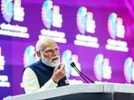 AI Summit 2026 Highlights: Prime Minister Narendra Modi addresses during the Opening Ceremony of India AI Impact Summit 2026 at Bharat Mandapam, in New Delhi
