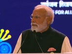 AI Summit LIVE: PM Modi on stage at the India AI Summit in Delhi.