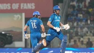 Sediqullah Atal and Ibrahim Zardan stitched together a stellar partnership setting the stage for a big score for Afghanistan. (AP) Sediqullah Atal and Ibrahim Zardan stitched together a stellar partnership setting the stage for a big score for Afghanistan. (AP)