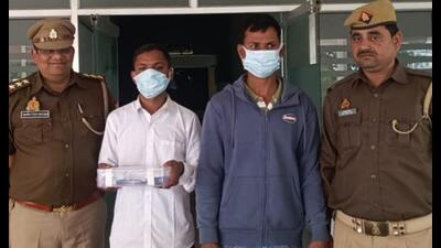 Both brother were arrested with the country made pistol used in the crime (Sourced)