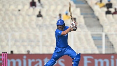 Benjamin Manenti top-scored for Italy, registering 26 off 21 balls. (AFP) Benjamin Manenti top-scored for Italy, registering 26 off 21 balls. (AFP)