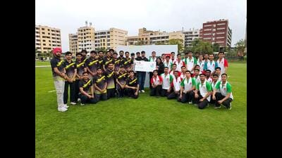 Chitkara University’s Vihaan Malhotra is theHT vice-captain of the Indian squad. (HT Photo) Chitkara University’s Vihaan Malhotra is theHT vice-captain of the Indian squad. (HT Photo)