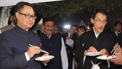 Kiren Rijiju, Minister of Parliamentary Affairs and Minority Affairs and Ambassador of Japan to India, Ono Keiichi Kiren Rijiju, Minister of Parliamentary Affairs and Minority Affairs and Ambassador of Japan to India, Ono Keiichi