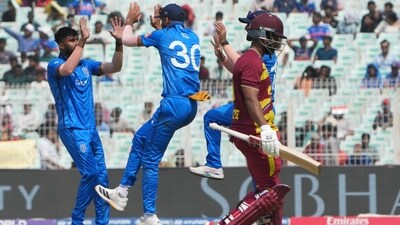 For Italy, Crishan Kalugamage and Benjamin Manenti took two-wicket hauls. (PTI) For Italy, Crishan Kalugamage and Benjamin Manenti took two-wicket hauls. (PTI)