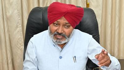 Punjab finance minister Harpal Singh Cheema chaired a meeting with traders in Chandigarh on Thursday. (HT File)