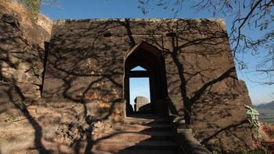 The Shivneri Fort in Pune, Maharashtra. (HT File) The Shivneri Fort in Pune, Maharashtra. (HT File)