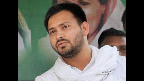 RJD working president and Leader of Opposition in Bihar assembly Tejashwi Yadav. (PTI)
