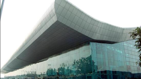The Amritsar airport handled 2,67,525 passengers in December 2025, down from 3,40,408 in December 2024. (HT File)