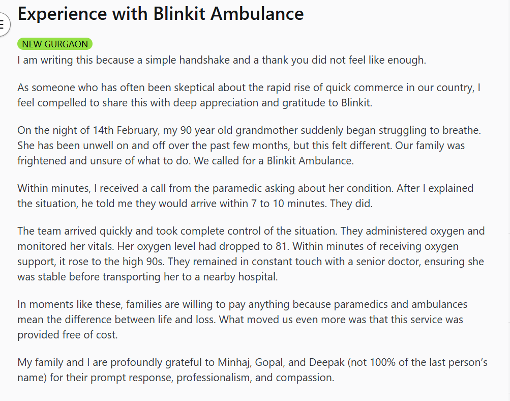 Screengrab of the Reddit post. (Reddit) Screengrab of the Reddit post. (Reddit)