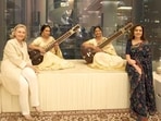 During Hillary Clinton’s visit, Nita Ambani hosted a cultural evening featuring sitar players and praised their performance.
