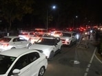Daily commuters between Panchkula and Chandigarh are set to get major relief as a 1.9-kilometre six-lane road connecting Panchkula to the Sukhna Regulatory End is nearing completion. (HT File Photo) Daily commuters between Panchkula and Chandigarh are set to get major relief as a 1.9-kilometre six-lane road connecting Panchkula to the Sukhna Regulatory End is nearing completion. (HT File Photo)