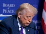 US President Donald Trump. Trump tariffs have been central to a global trade war that he initiated in his second term as president.