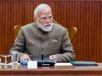 Prime Minister Narendra Modi during a meeting with CEOs of AI and Deeptech startups, in New Delhi, on Friday. 