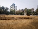 Mumbai, India. Feb 19, 2026 - View of Shabina Chandrasekhar Memorial garden and Playground at Colaba. Mumbai, India. Feb 19, 2026. (Photo by Raju Shinde/HT Photo) (Raju Shinde)