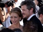 Eric Dane and Rebecca Gayheart arrive at the 59th Primetime Emmy Awards at the Shrine Auditorium, Sept. 16, 2007, in Los Angeles.