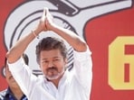 Tamilaga Vettri Kazhagam (TVK) chief Vijay during a party event in Salem, Tamil Nadu. Tamilaga Vettri Kazhagam (TVK) chief Vijay during a party event in Salem, Tamil Nadu.