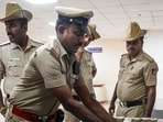 Karnataka police have taken the accused into custody.